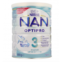 Nestlé Nan Optipro 3 荷兰雀巢能恩NAN® OPTIPRO®标准配方婴儿奶粉3段(1-2 岁)800g Nestlé Nan Optipro 3 荷兰雀巢能恩NAN® OPTIPRO®标准配方婴儿奶粉3段(1-2 岁)800g