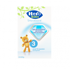 Hero Baby Standaard 3 （2x400g） 荷兰本土纸盒美素 3 段适用于10-12 月（2x400g）
