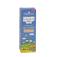 Natures Aid Vitamine D3 Drops Baby's & Kids (50ml) Natures Aid 宝宝维生素D 50ml