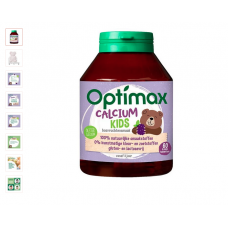 Optimax Kids Calcium 60 stuks kauwtabletten 小熊钙片 60粒