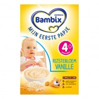 Bambix Rijstebloem vanille米糊香草味(4-6月) 200g Bambix Rijstebloem vanille米糊香草味(4-6月) 200g