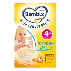 Bambix Rijstebloem vanille米糊香草味(4-6月) 200g Bambix Rijstebloem vanille米糊香草味(4-6月) 200g