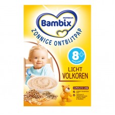 Bambix Zonnige ontbijtpap licht volkoren 谷麦营养米糊原味(8个月+) 250g Bambix Zonnige ontbijtpap licht volkoren 谷麦营养米糊原味(8个月+) 250g