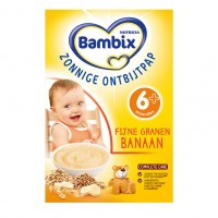 Bam­bix Fij­ne gra­nen ba­naan Bambix 营养米糊香蕉味(6月+） 200g