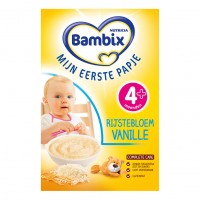 Bam­bix Rijs­te­bloem va­nil­le米糊香草味(4-6月） 200g