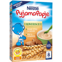 Nestlé Pyjamapapje tarwebiscuit 雀巢小麦营养米糊加饼干（8月+） 250g 
