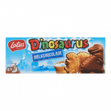Lotus Dinosaurus Melkchocolade 4 x 3 Stuks 225g 