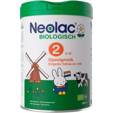 Ne­olac 2 Bi­o­lo­gi­sche op­volg­melk 800g 荷兰悠蓝有机婴幼儿牛奶粉2段 800g