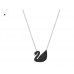 Swarovski  New Iconic Swan Pendant, Black 5347329  施华洛世奇新标志性天鹅吊坠,黑色