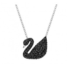 Swarovski  New Iconic Swan Pendant, Black 5347329  施华洛世奇新标志性天鹅吊坠,黑色