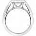 Swarovski Sparkling Rhodium plating Dance Round White Ring 5465280 施华洛世奇跳动的心白色戒指（50/52/55/58/60)