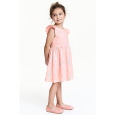 H&M Tricot jurk Lichtroze/vlinders H&M 儿童连衣裙（浅粉色）