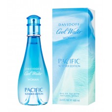DAVIDOFF CW WOMAN COOL WATER WOMAN PACIFIC SUMMER EDITION EAU DE TOILETTE 100ml 大卫杜夫冷水女人太平洋夏季版淡香水 100ml